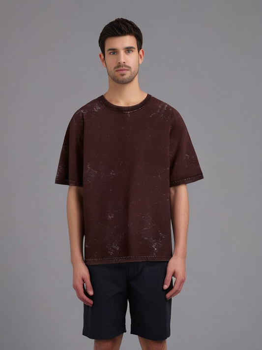 Acid Wash Oversized Tee – Vintage Look, Ultimate Comfort